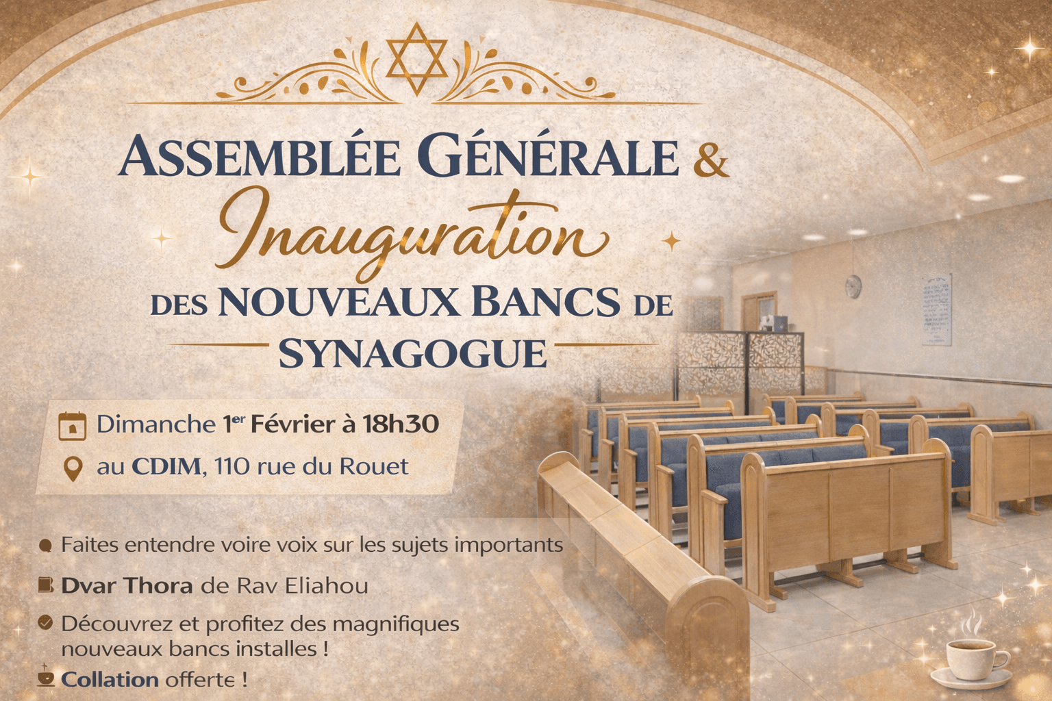 Assemblée Générale et Inauguration